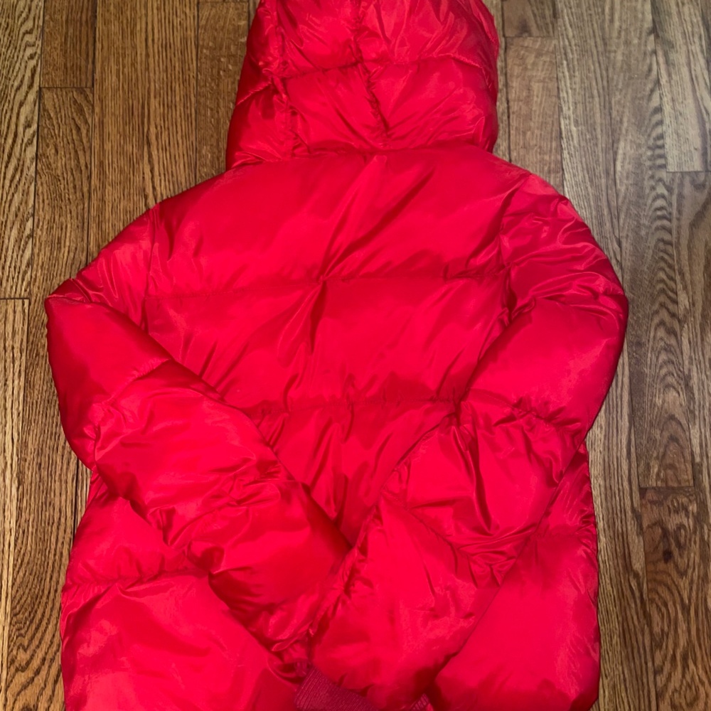 American Eagle Red Puffer Jacket - image 4